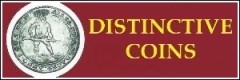Distinctive Coins logo