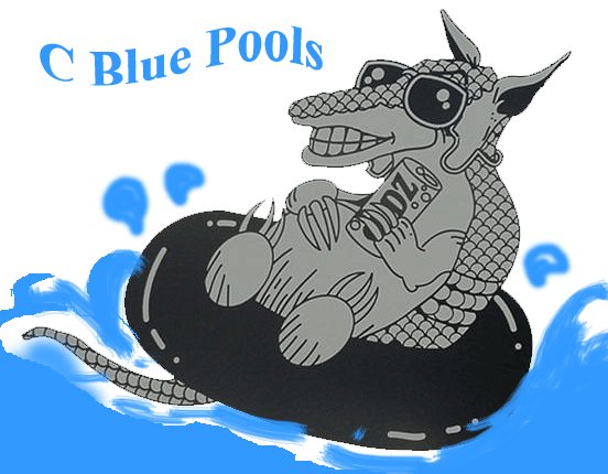 C Blue Pools logo
