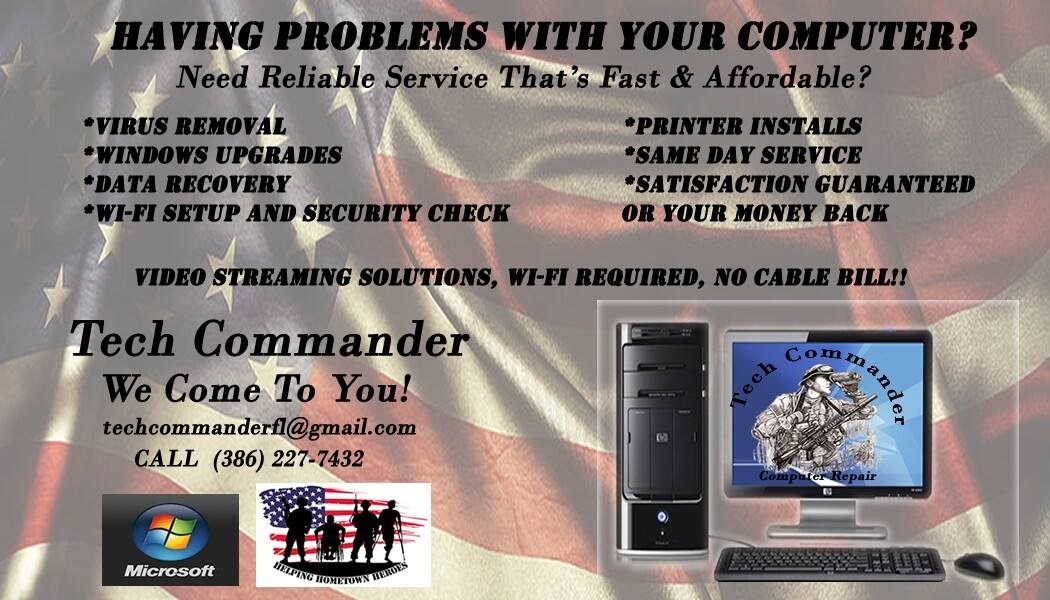 Tech Commander PC and Phone Repair logo