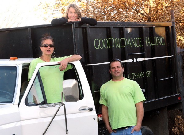 Good Riddance Hauling logo