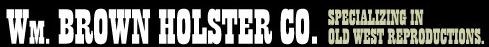 Wm Brown Holster Co logo