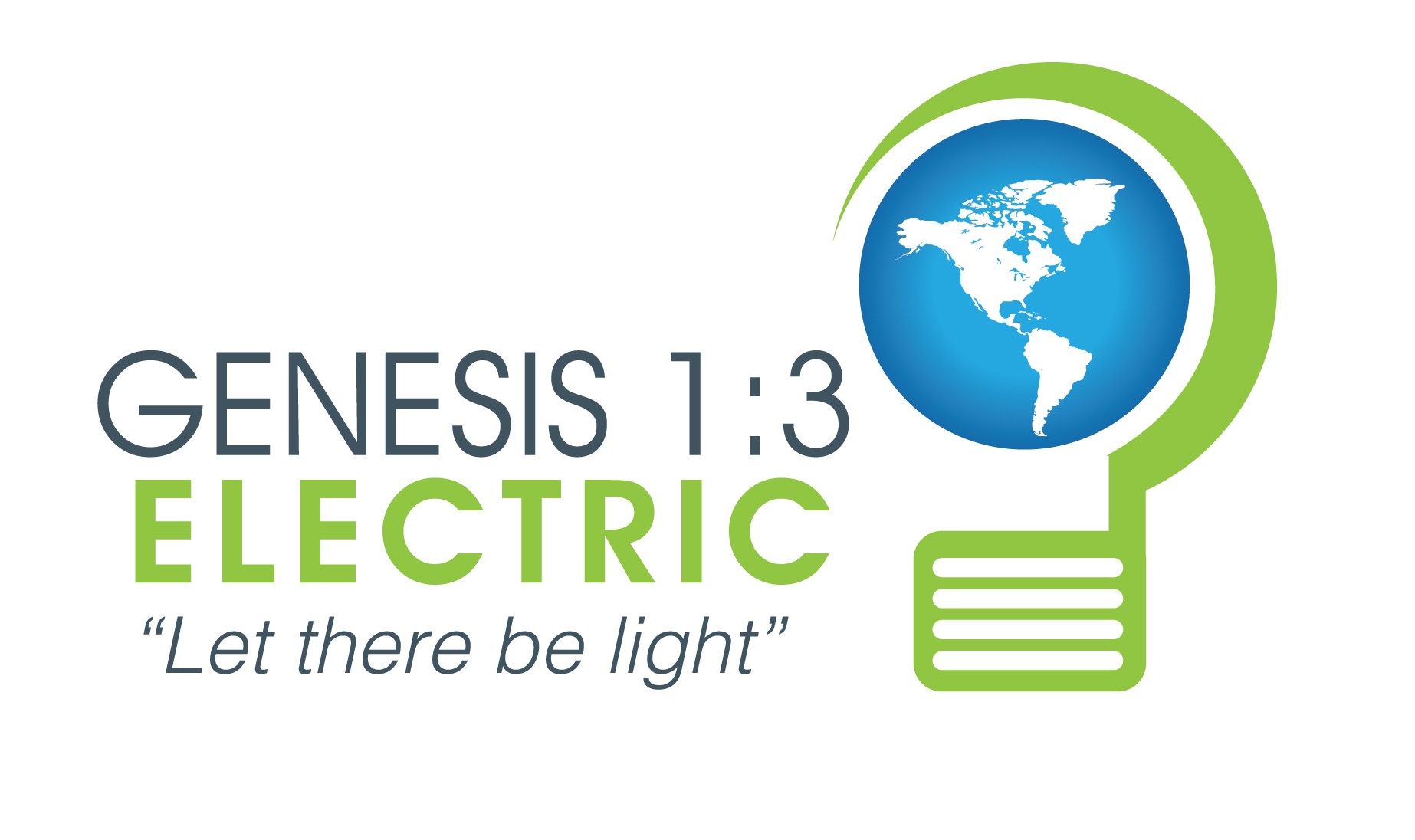 Genesis 1:3 Electric logo