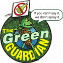 THE GREEN GUARDIAN/GREENER PASTURES LAWN CARE logo