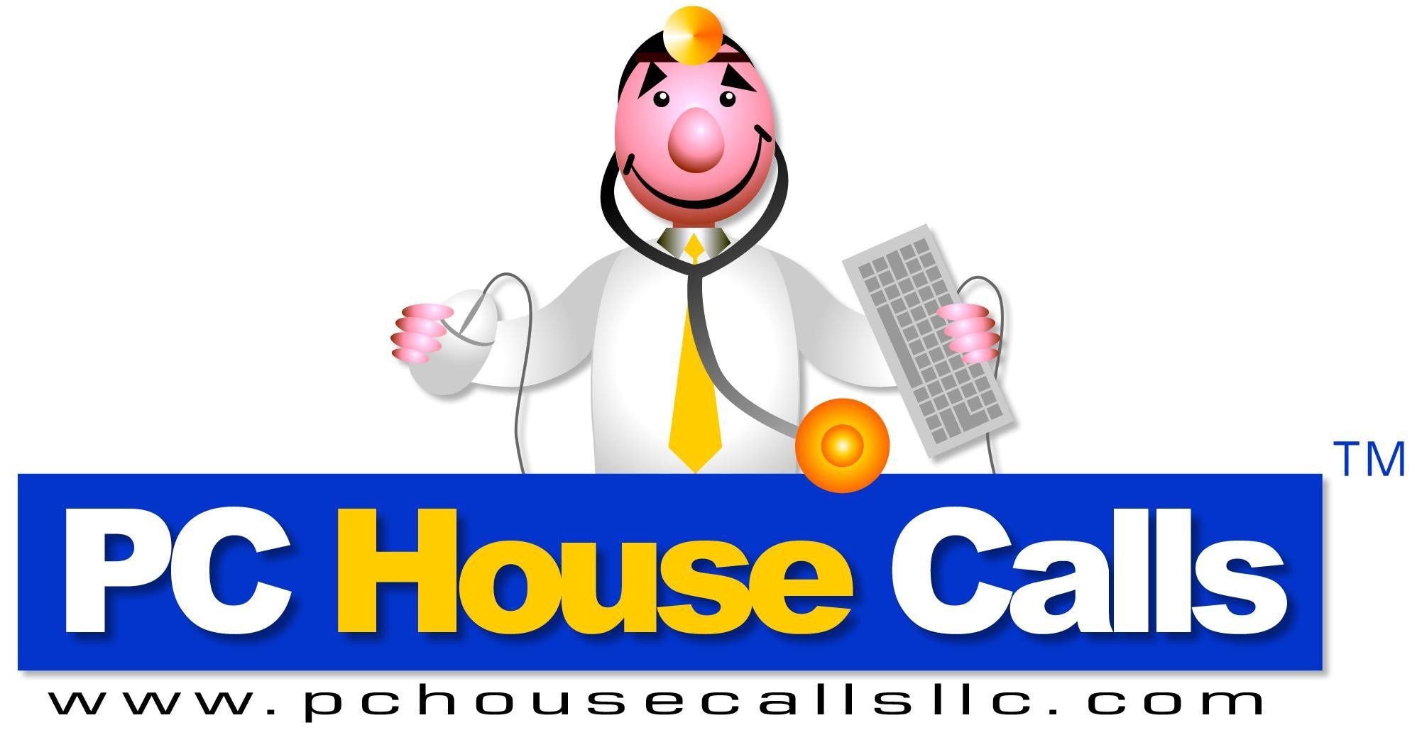 Logo for PC HOUSE CALLS LLC