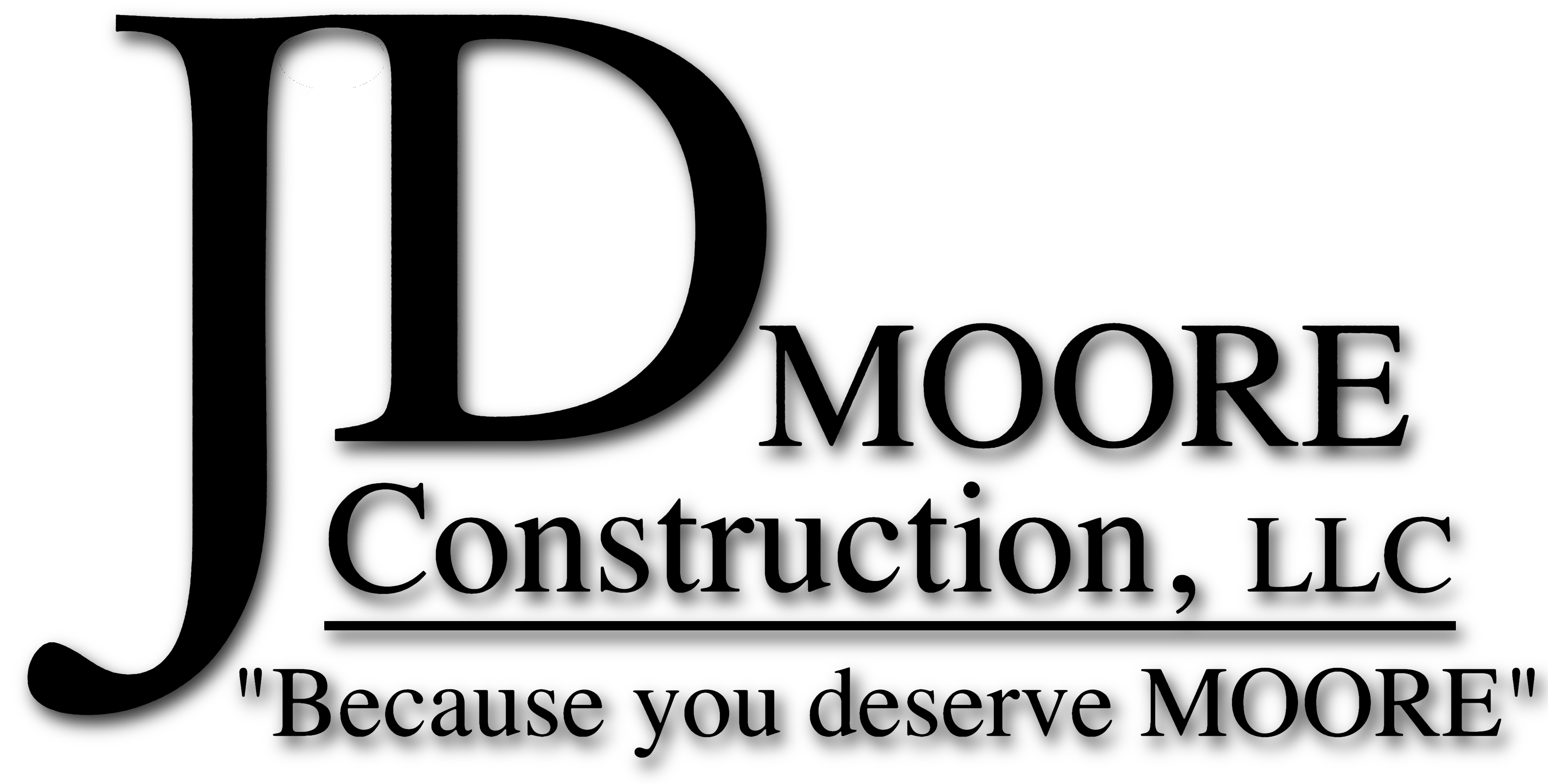 Logo for JD Moore Construction LLC