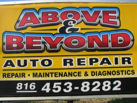 Abbott's Above and Beyond Auto Repair logo
