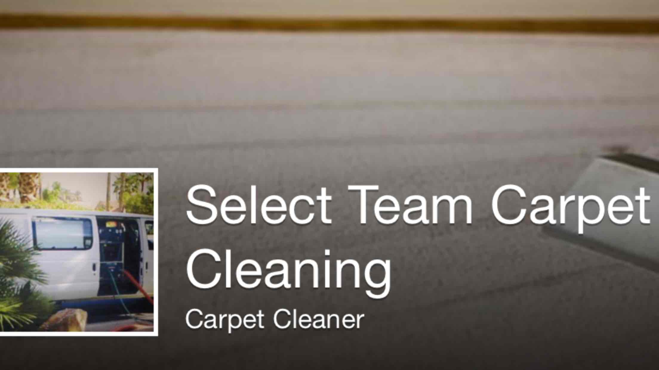 Logo for Select Team Carpet Cleaning