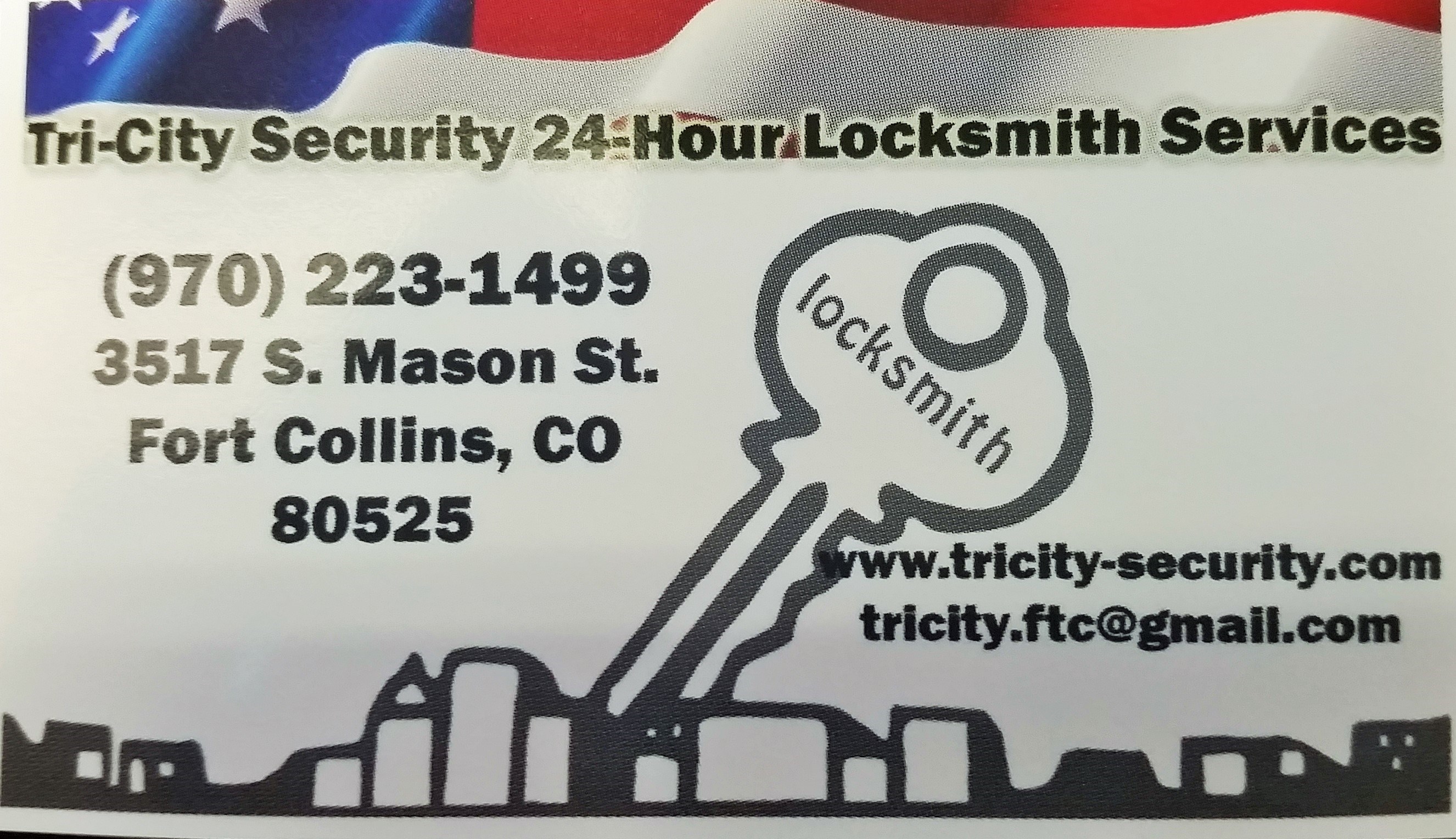 Tri City Security Locksmith logo