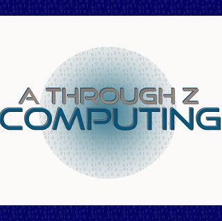 A THROUGH Z COMPUTING logo