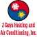 2 Guys Heating and Air Conditioning logo