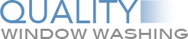 Logo for QUALITY WINDOW WASHING