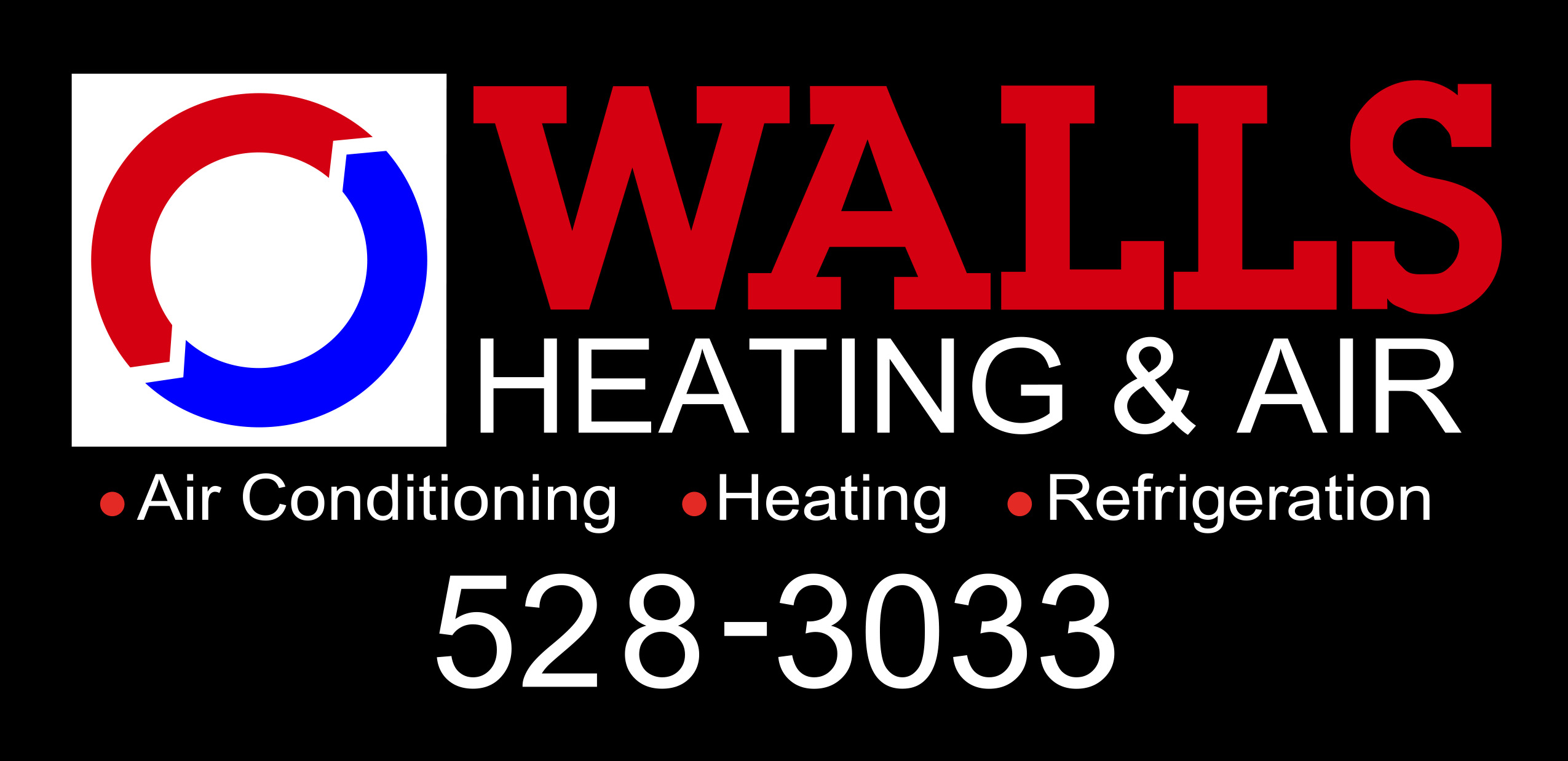 Logo for Walls Heating & Air