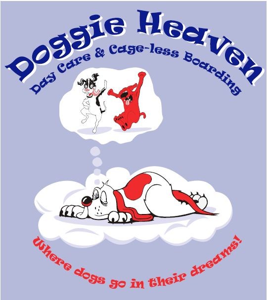 Logo for Doggie Heaven Daycare