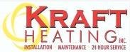 Logo for KRAFT HEATING INC
