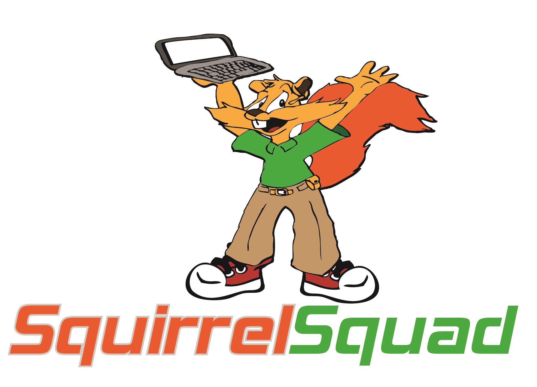 Logo for Squirrel Squad.