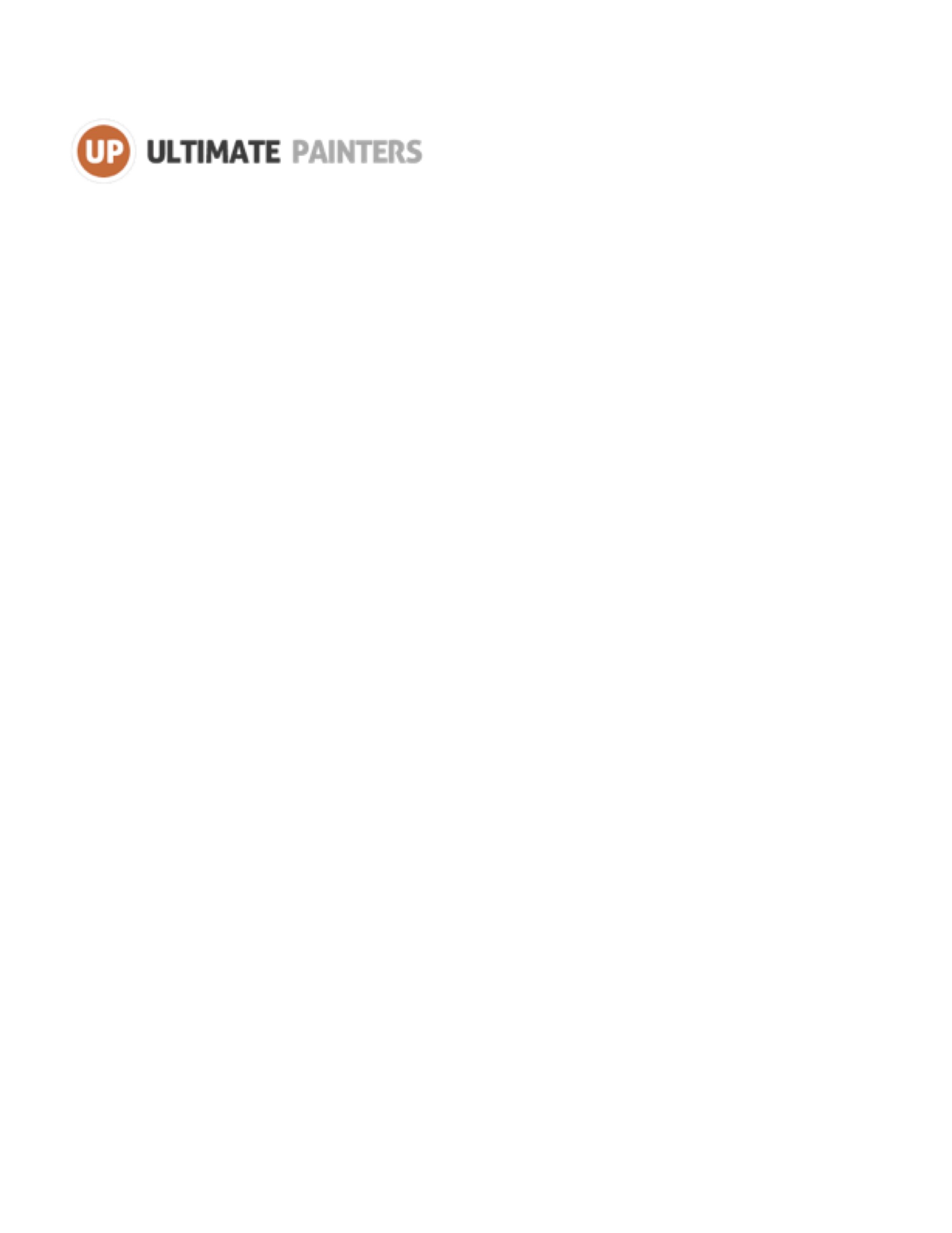 Logo for Ultimate Painters
