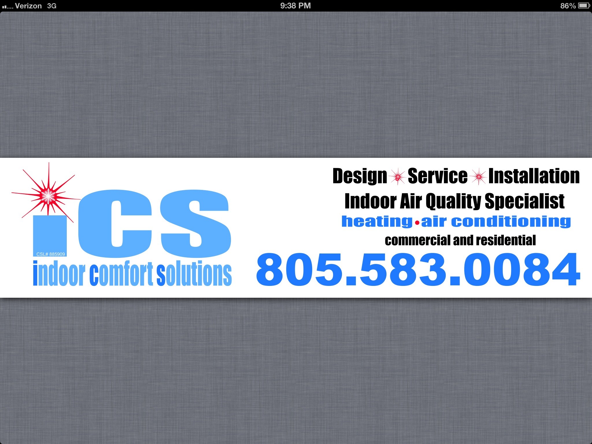 Indoor comfort solutions logo