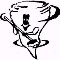 White Tornado Cleaning Service logo