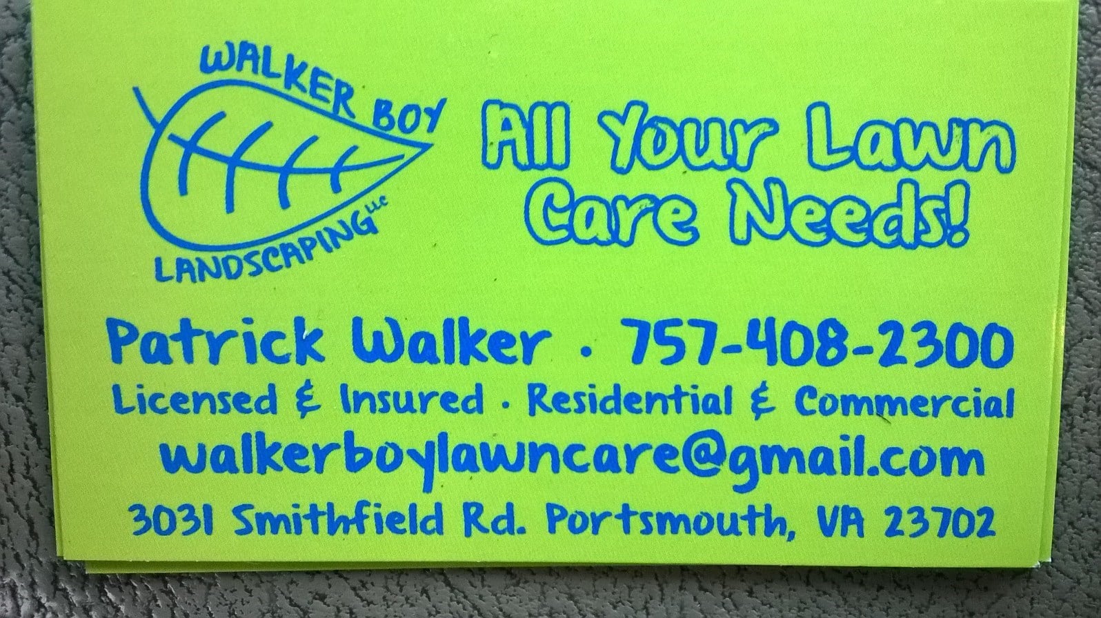 Avatar for Walker Boy Landscaping LLC