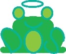 DOS FUNNY FROGS CLEANING SERVICES logo