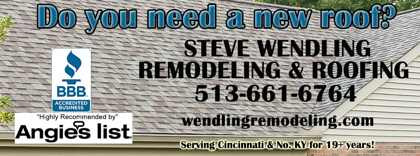 STEVE WENDLING REMODELING & ROOFING/CONSTRUCTION logo