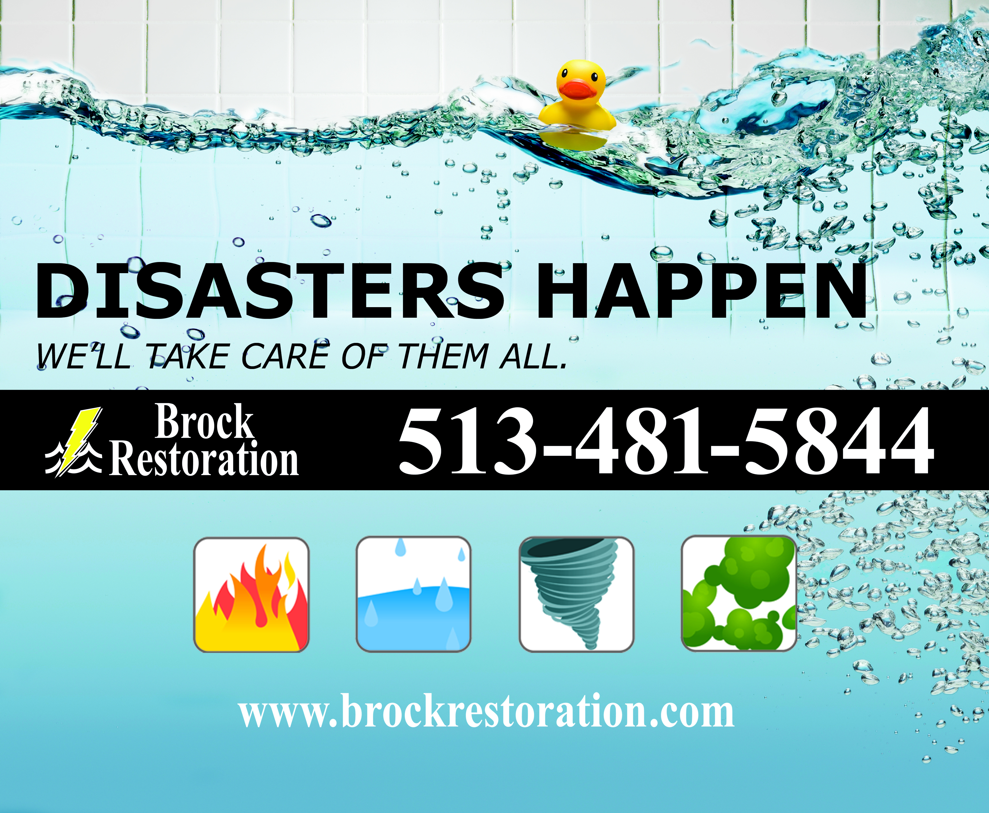 Logo for BROCK RESTORATION