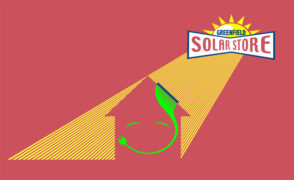 SOLAR STORE of Greenfield logo