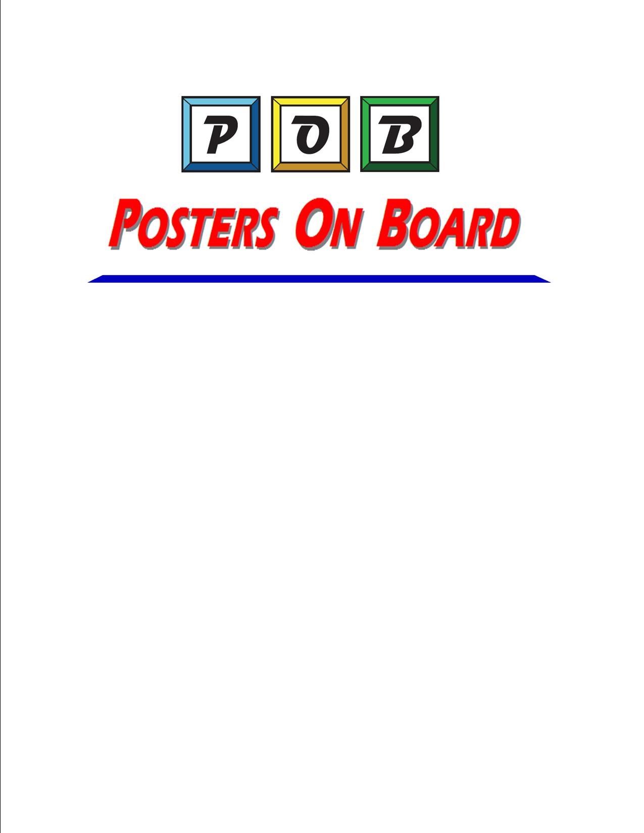 Logo for Posters on Board