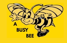Logo for A Busy Bee Board Up & Glass