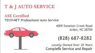 T & J Auto Svc logo
