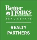 Sue Washinger, Better Homes & Gardens Realty logo