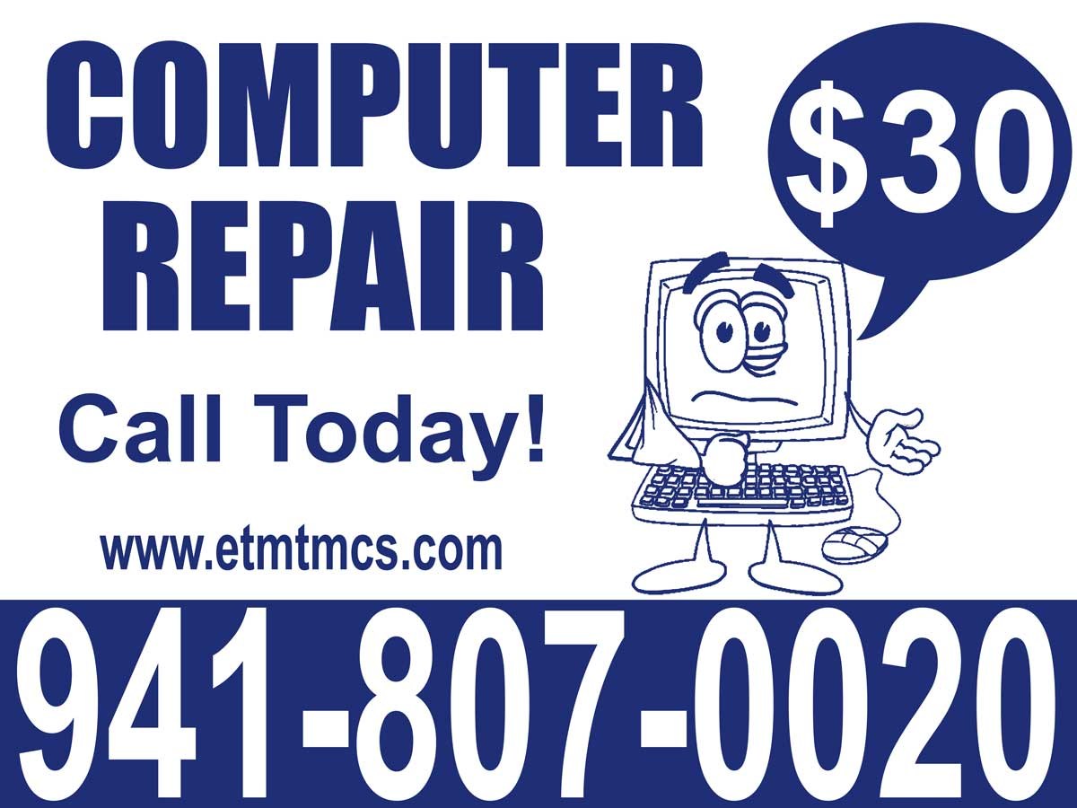 Logo for ETMT Computer Services & Repair