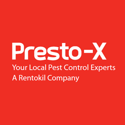 Presto-X Pest Control logo