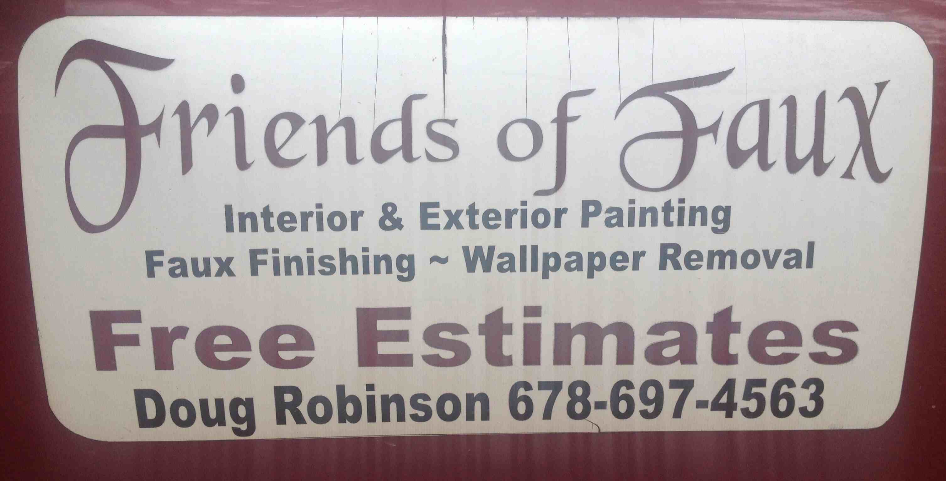 Friends of Faux logo
