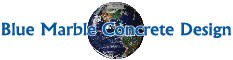 Blue Marble Concrete logo