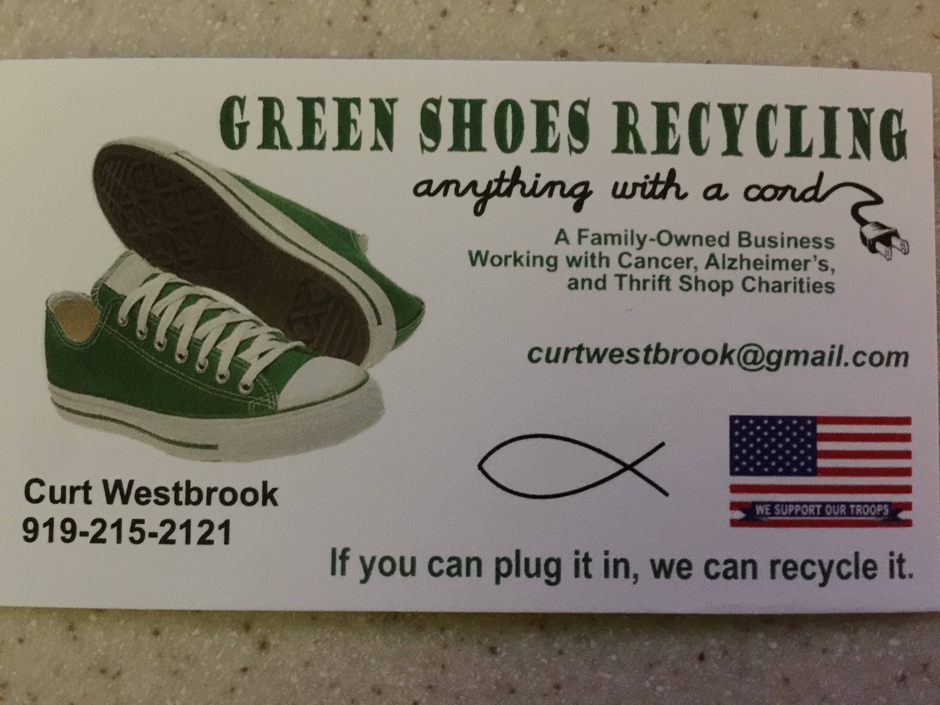 Green Shoes Recycling logo
