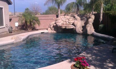 Cool-n-Clean Pool Care logo