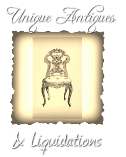 Unique Antiques and Liquidations logo