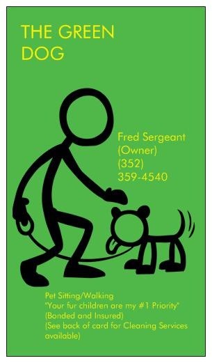 The Green Dog logo