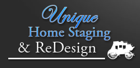 Logo for Unique Home Staging and Redesign
