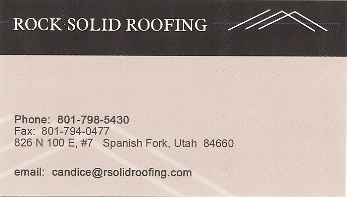 Rock Solid Roofing logo