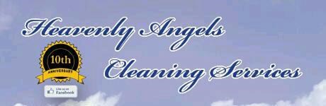HEAVENLY ANGEL'S CLEANING logo
