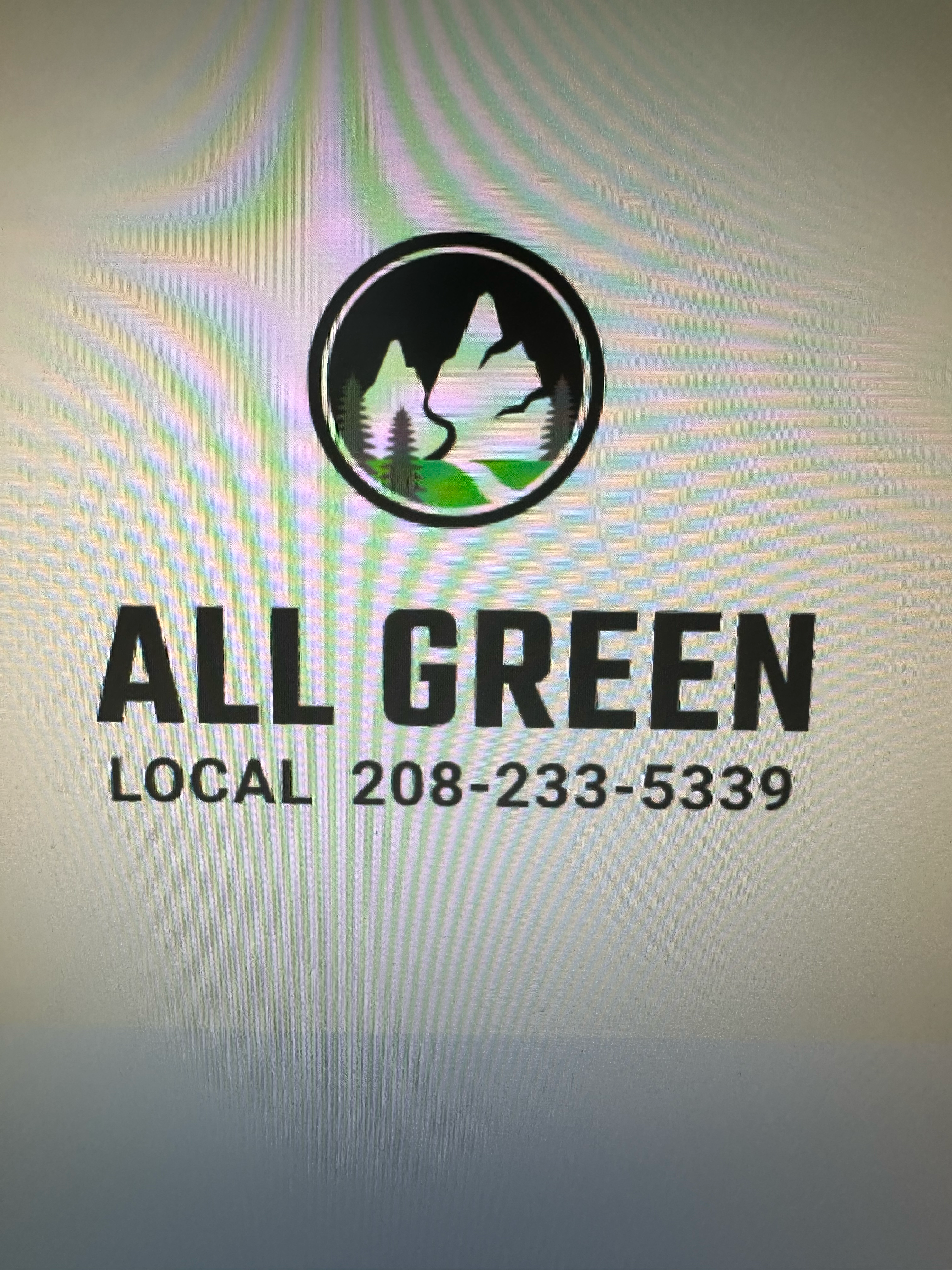 ALL GREEN OF IDAHO logo