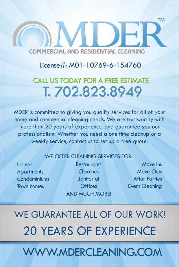 MDER Cleaning Services, LLC logo