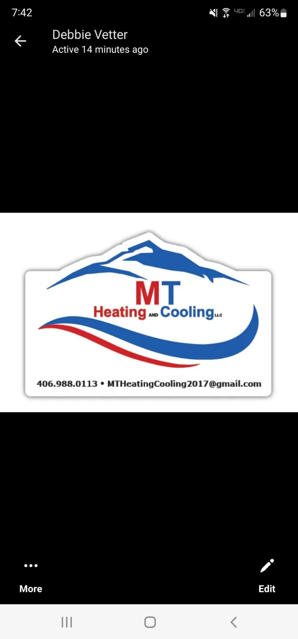 MT Heating and Cooling logo