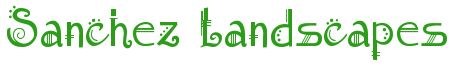 Sanchez Landscapes logo