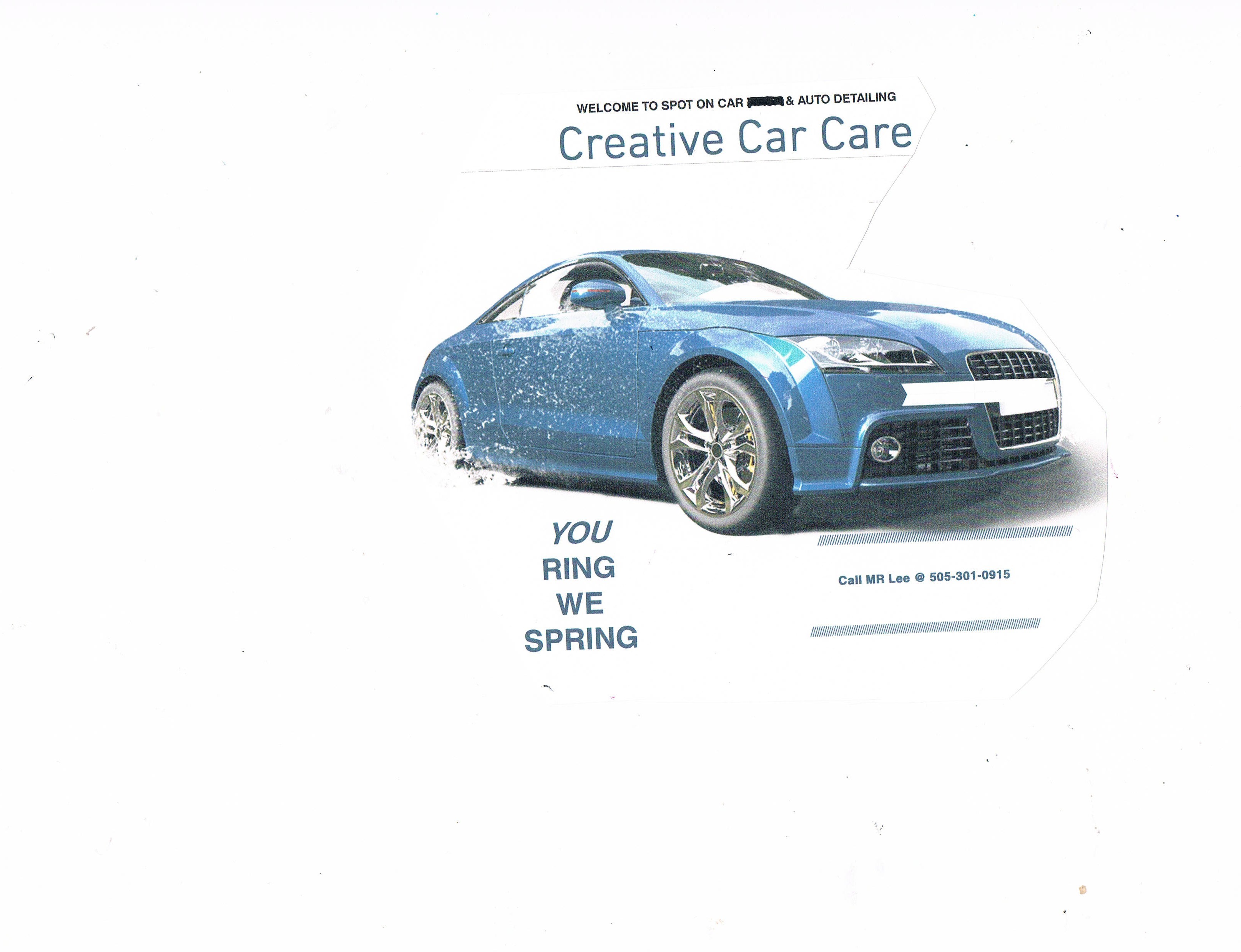Creative Car Care logo