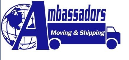 AMBASSADORS MOVING & SHIPPING logo
