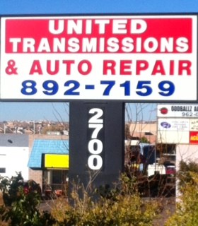 United Transmissions & Auto Repair logo