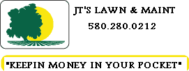 JT'S LAWN & MAINTENCE logo